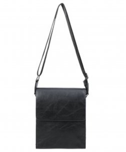 Modern Plain Crossbody Bag  C5-1017 BLACK
